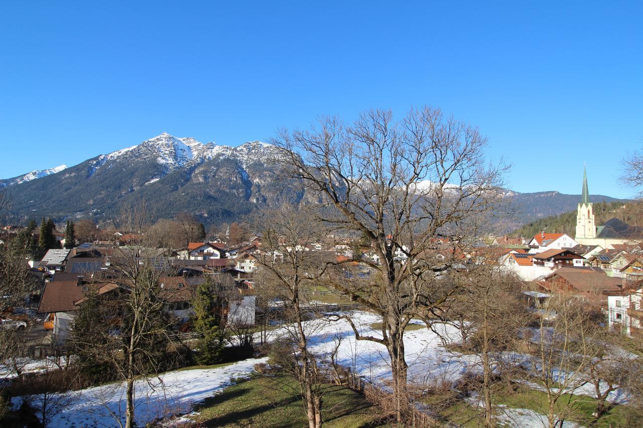 Wettersteinblick Appartement Garmisch-Partenkirchen Buitenkant foto